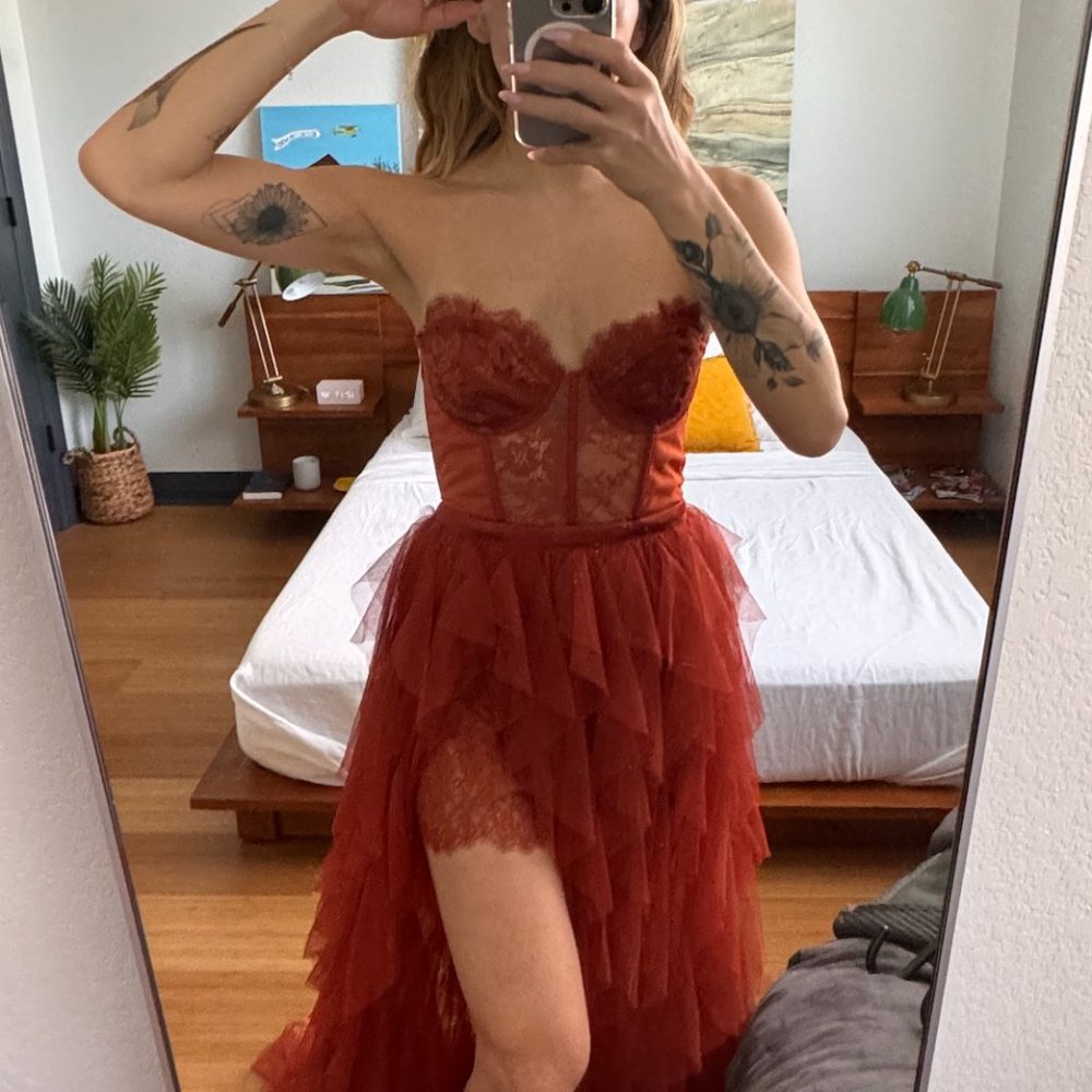 x REVOLVE Bustier Gown - Picture 6 of 6